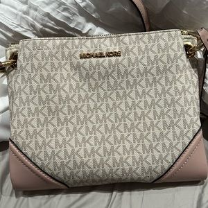 Michael Kors signature logo crossbody